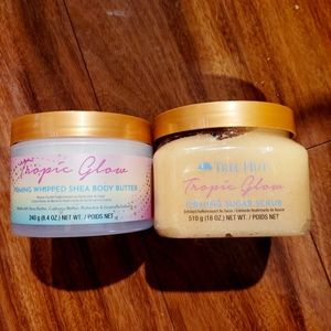 Tree Hut Tropic Glow body cream & scrub